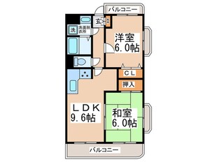 ヴィ－ナス２１の物件間取画像